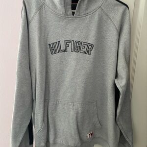 Tommy Hilfiger Red and White Logo Jacket